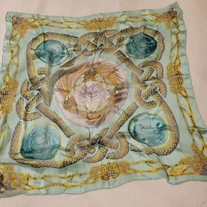 Fine Lalique scarf 100 percent silk.